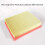 Vacuum Cleaner Filter Element Pleated Filter Elements Sandpaper Machine Air Filter Dust Collector Accessories 5