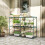 Outsunny Soporte para Planta Verde 143 x 48 x 100 cm 5