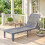 Outsunny Tumbona Gris 191 x 55 x 35.5 cm 5