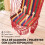 Outsunny Silla Hamaca Colgante Multicolor 100 x 60 x 100 cm 5