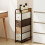 Homcom Cómoda de Tela Multicolor 20 x 47 x 84.5 cm 2