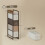 Homcom Cómoda de Tela Multicolor 20 x 47 x 84.5 cm 3