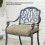 Outsunny Cojines para Silla Marrón 48 x 48 x 10 cm 4
