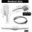Barber Comb - 3 Pieces - Cutting Comb - Cutting Template - Silicone 4