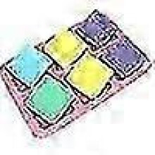 1 Piece Silicone Baking Pan/Muffin Pan for muffins, cupcakes, cakes, puddings, ice cubes and jellies -WH