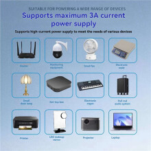2X Type-C to Power Boost Cable Adjustable Voltage 5V/9V/12V/15V/20V Boost USB C to Fast Charging Step- Cord