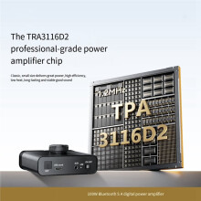 YS-D100 100W Bluetooth5.4 Digital Audio Amplifier HiFi Sound TPA3116D2 Receiver Car Home Theater System 2.0 EU Plug