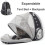 Cat Backpack - HANDEIU - Expandable - Transparent with Bubbles - Lightweight - 6 kg Max 2