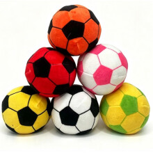 (red, 1pcs Special) Kids Portable Interactive Simulation Creative Football Beanbag Toy Outdoor Parent-Child Game New Arrival with Pump