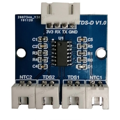 TDS Water Quality Detection Module Dual Digital Sensor Water Treatment Equipment High-Precision Temperature Compensation