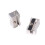 10PCS Creative Single Hole Aluminum Alloy Pencil Sharpener 3