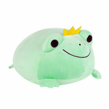 (green) 35cm Frog Plush Toy Stretchy Soft Throw Pillow Adults Kids Gifts