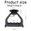 Bodywork Suction Cup - Dent Puller - Paintless Dent Repair - Black - 133x111x61mm 2