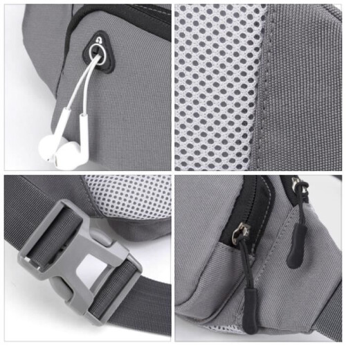 Fanny Pack - Large Capacity - Lightweight - 2 Pockets - Quick Release Buckle - Nylon 2