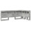VidaXL vidaXL Storage Headboard Concrete Grey 75 cm Engineered Wood 5