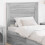 VidaXL vidaXL Headboard with Headboard Grey Sonoma 100 cm Engineered Wood 1