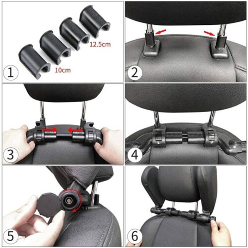 Car headrest - Adjustable pillow - Neck support - Car pillow - Ergonomic pillow - Neck support 2