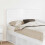 VidaXL vidaXL Headboard with Headboard Gloss White 135 cm Engineered wood 1