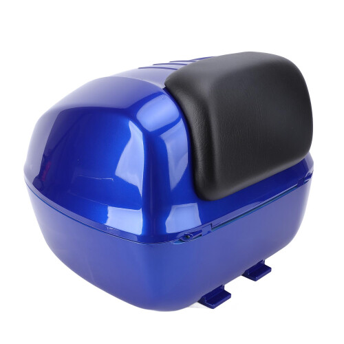 Motorrad Heckbox ABS mit Passwort-Schloss Blau