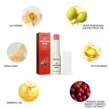 Cherry Lip Balm - Deeply Moisturizing & Nourishing with Vitamin E & European Sweet Cherry Extract - Hydrating, Non-Greasy, Fragrant Lip Care for Soft,