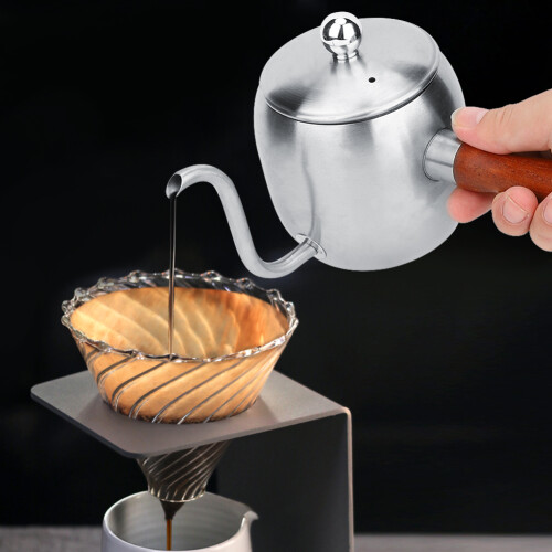 Filterkaffee Kanne 500ml Edelstahl Präzision