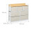 Commodes - HELLOSHOP26 - 85 x 100 x 30,5 cm - 7 lades - Stalen frame - Grijs 1
