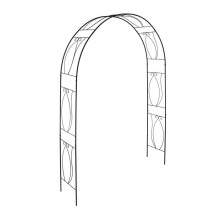 Arco decorativo per rose vintage da giardino 200 x 120 x 30 cm supporto per piante