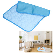 Selbstkühlende Pet Matte Blau L 70*55cm
