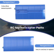 1Pair RC Toy Helicopter Upgrade C138 Side Wing Set for RC ERA C138 Bell 206 1:33 RC Toy Helicopter Parts