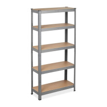 Prateleira de armazenamento de carga pesada 150 x 75 x 30 cm modularidade prática para