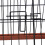 Coniglio - HELLOSHOP26 - 85 x 55 x 89 cm - Legno - Recinto in rete - 2 porte laterali 5
