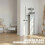 Banc de musculation - HELLOSHOP26 - Multi-positions - Siège réglable 3 niveaux - Rangement vertical - Charge 150 kg 5