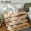 Commode de rangement 120 x 39 x 75 cm 6 tiroirs gain de place design 4