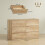 Commode de rangement 120 x 39 x 75 cm 6 tiroirs gain de place design 2