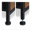 Commode à tiroirs rustique style industriel 90 x 40 x 80 cm grand espace de 5