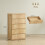 Commode de rangement 60 x 39 x 100 cm 5 tiroirs sans poignées gain de 2