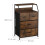 Commode 4 tiroirs moderne style industriel 100 x 40 x 80 cm grand espace de 2