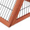 Coniglio - HELLOSHOP26 - 85 x 55 x 89 cm - Legno - Recinto in rete - 2 porte laterali 6