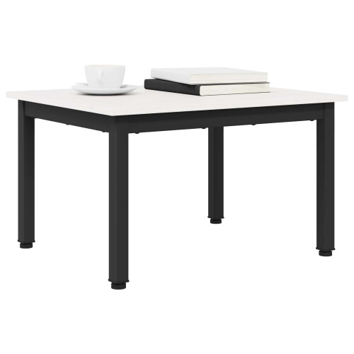 VidaXL vidaXL Coffee Table White 60 x 50 x 36 cm Solid Pine Wood 2