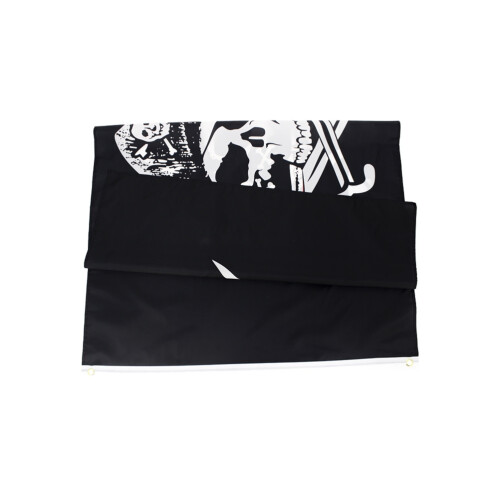 Jolly Roger Halloween Flagge Schwarz Dekoration