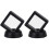 Coin Display Stand Commemorative Coin Floating Display Case Stand (50*50mm 2Pcs) 1