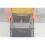 Portable Foldable Dirty Clothes Mesh Basket for Washing Storage (grey) 1