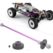 Remote control car central drive shaft drive shaft gear motor gear parts (purple)