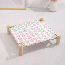 Cat and Dog Hammock Cat Hammock Elevated Cooling Bed Detachable Portable Indoor and Outdoor Pet Bed