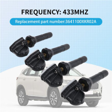 4 StüCk TPMS Reifen Druck Sensor 433MHZ 3641100XKR02A für Great Wall 2019 F7 H6 WEY VV5 VV6 VV7 Reifen Sensor Crysler