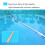 Aluminium Pool Stange Teleskop 192cm Verlängerung 8