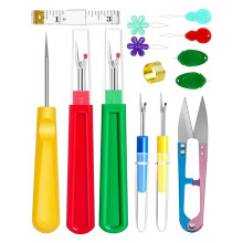 Seam Rippers for Sewing - 2 and 2 Small-Stitch Remover Tools, Thread Ripper, Embroidery Removal Tool