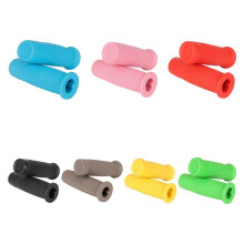 1 Pair Handle Grip Electric Scooter Anti-Slip Silicone Handlebar Grip Electric Scooter Accessories Red
