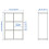 IKEA KALLAX 6 Cube Shelving Unit 77x112 cm 3