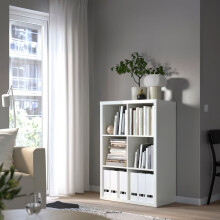 IKEA KALLAX 6 Cube Shelving Unit 77x112 cm